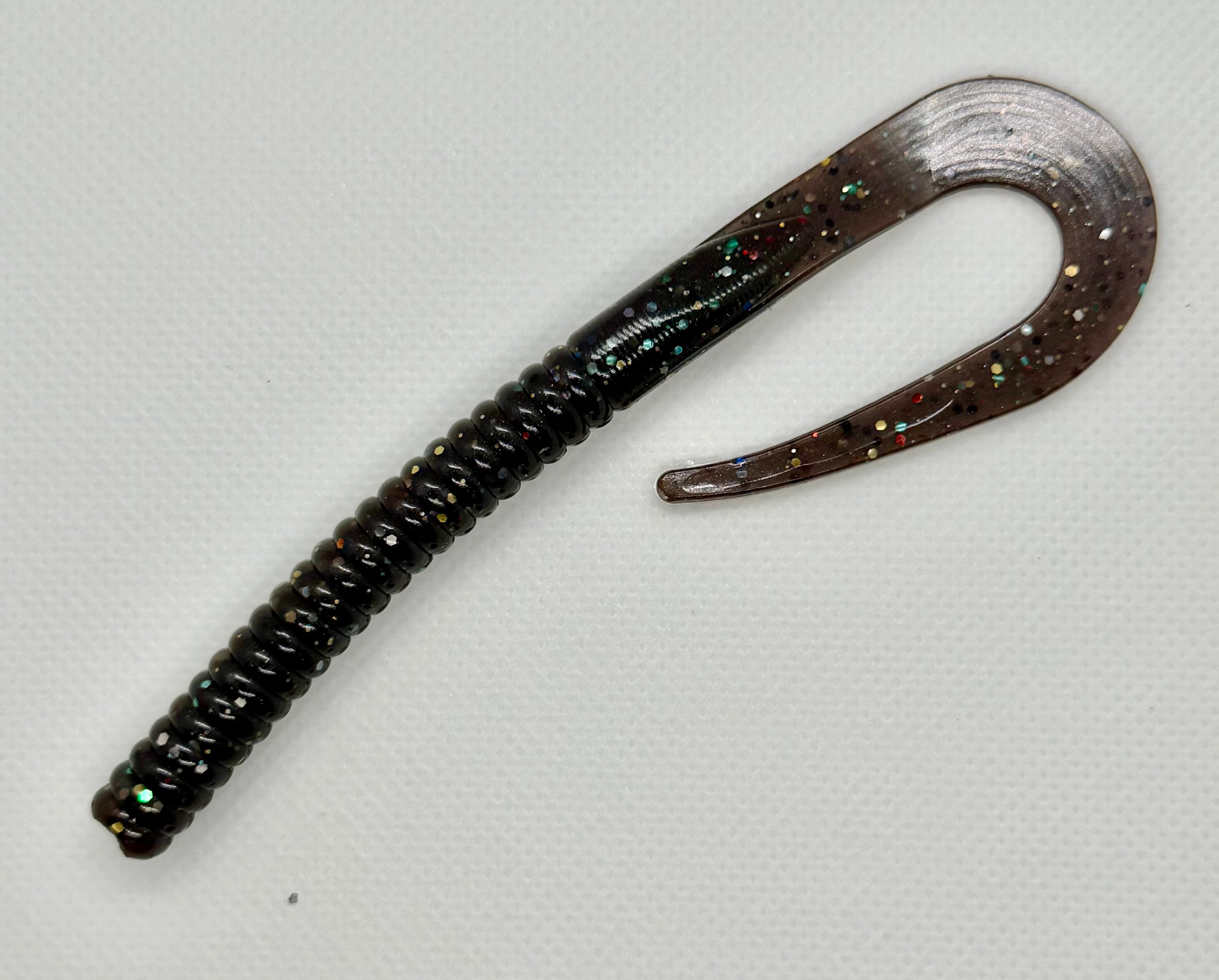 7” Ribbontail Worms - Vomit Brown