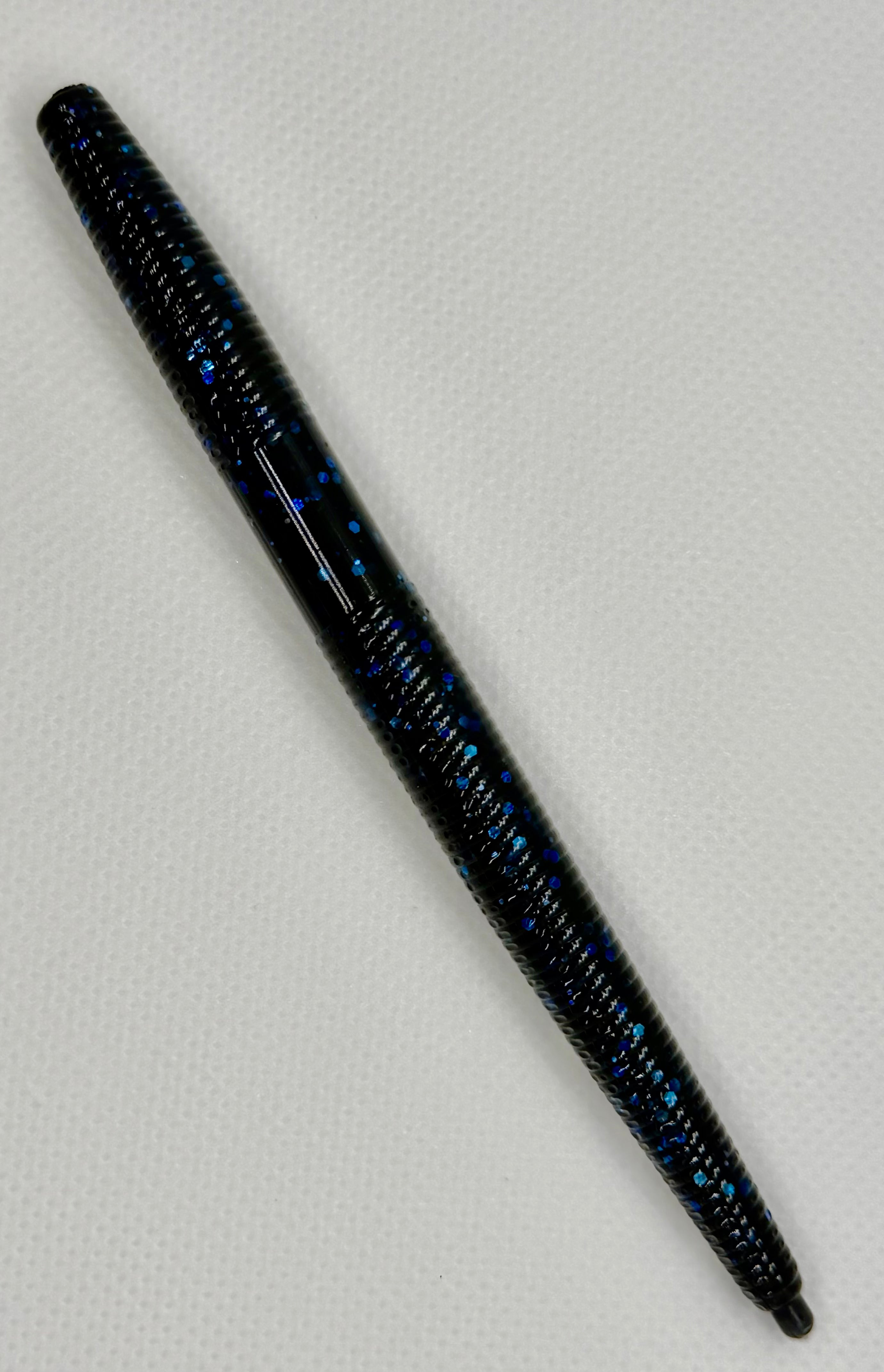 5” Stick Bait - Black w/Blue Flake