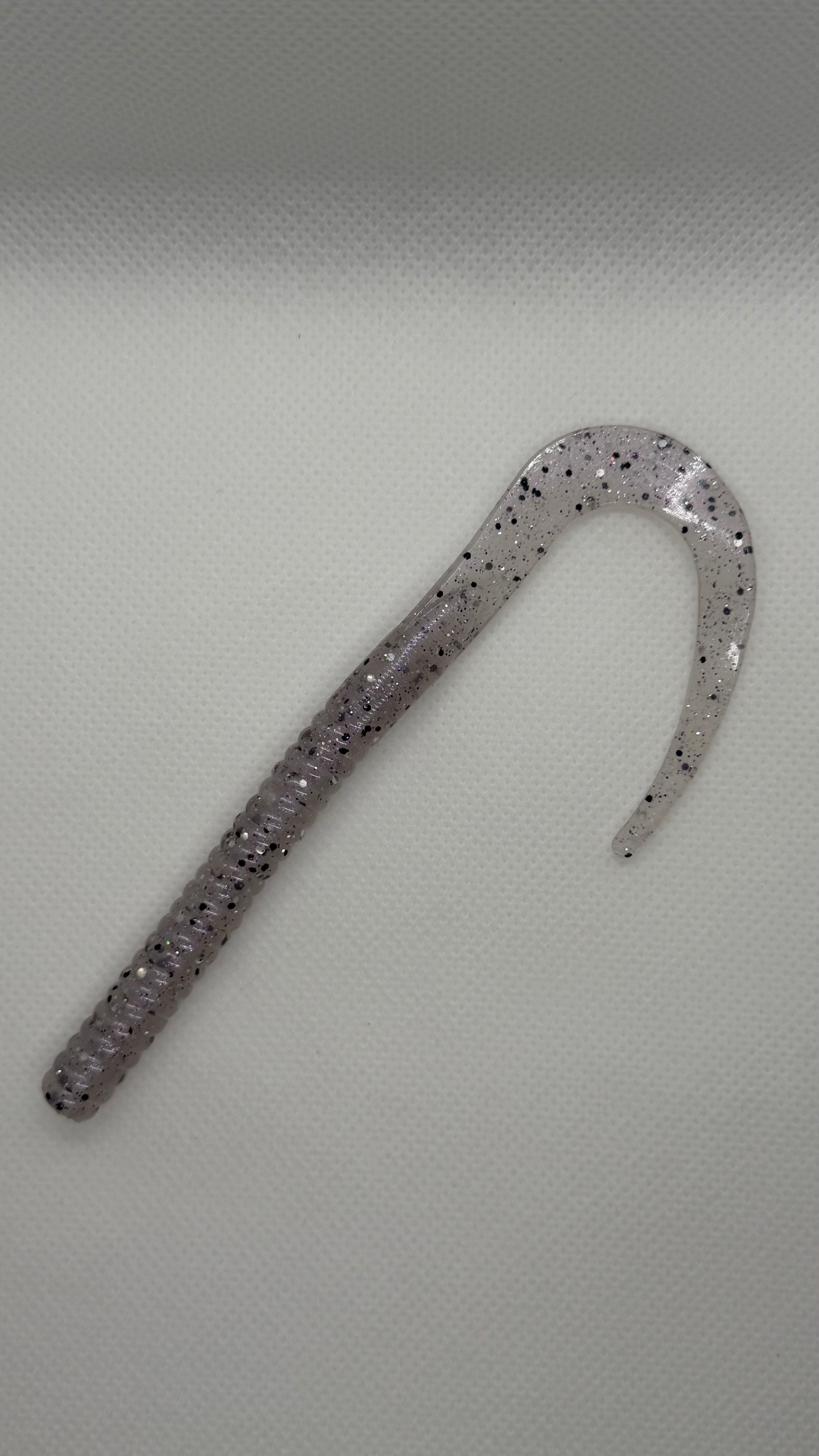 7” Ribbontail Worm - Purple Glimmer