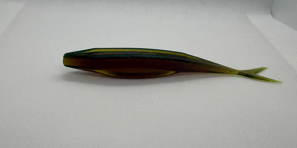 5” Jerk Bait - Motor Oil