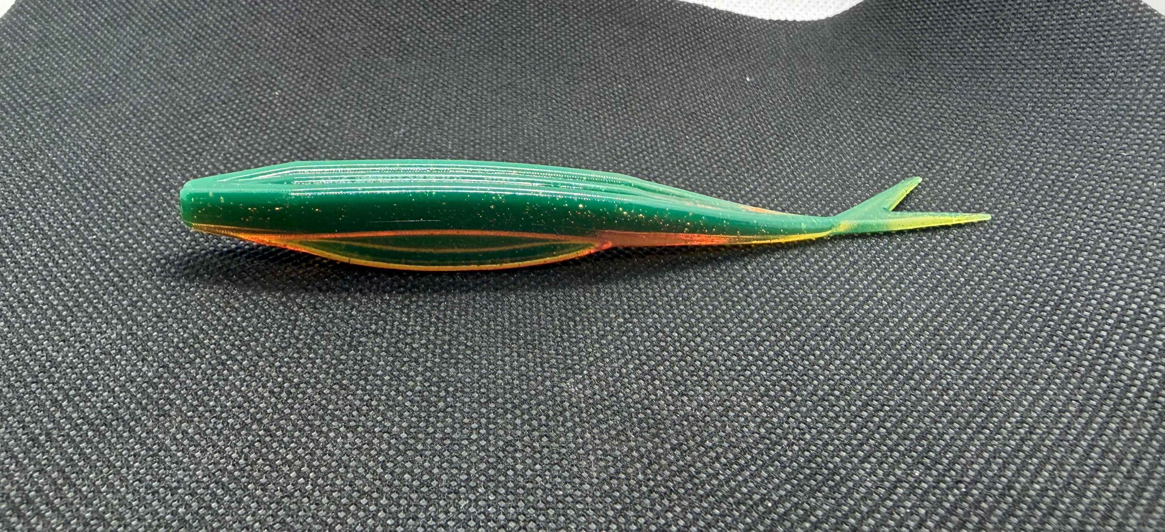 5” Jerk Bait - Motor Oil
