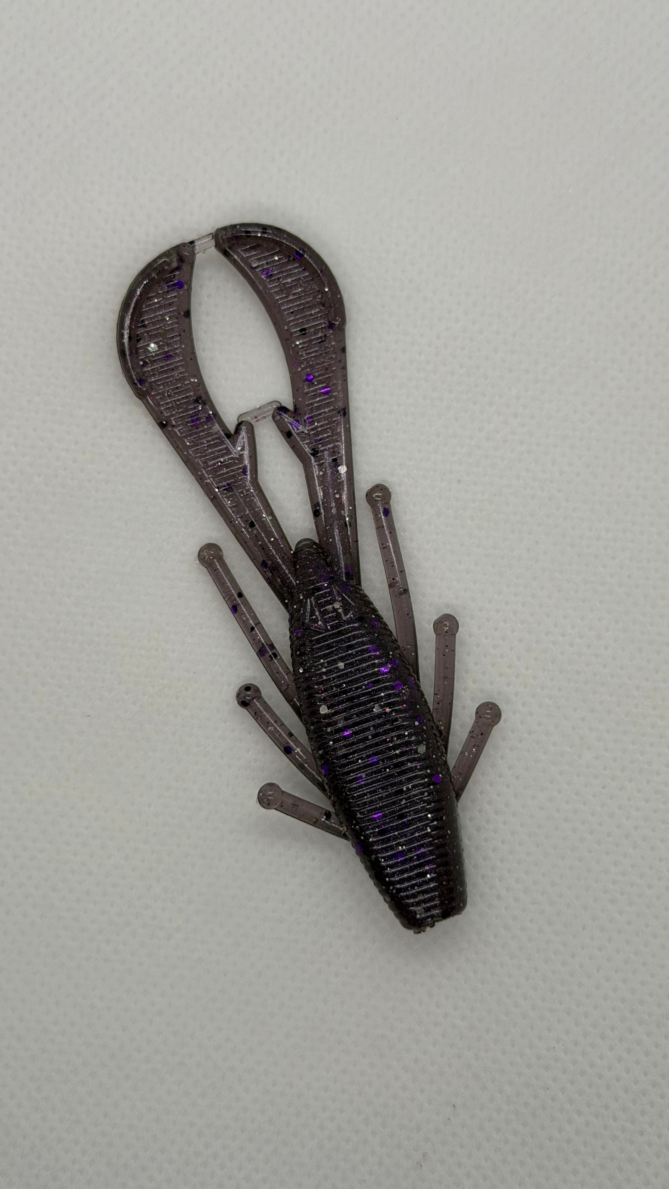3.5” Crawbug - Smoke Purple
