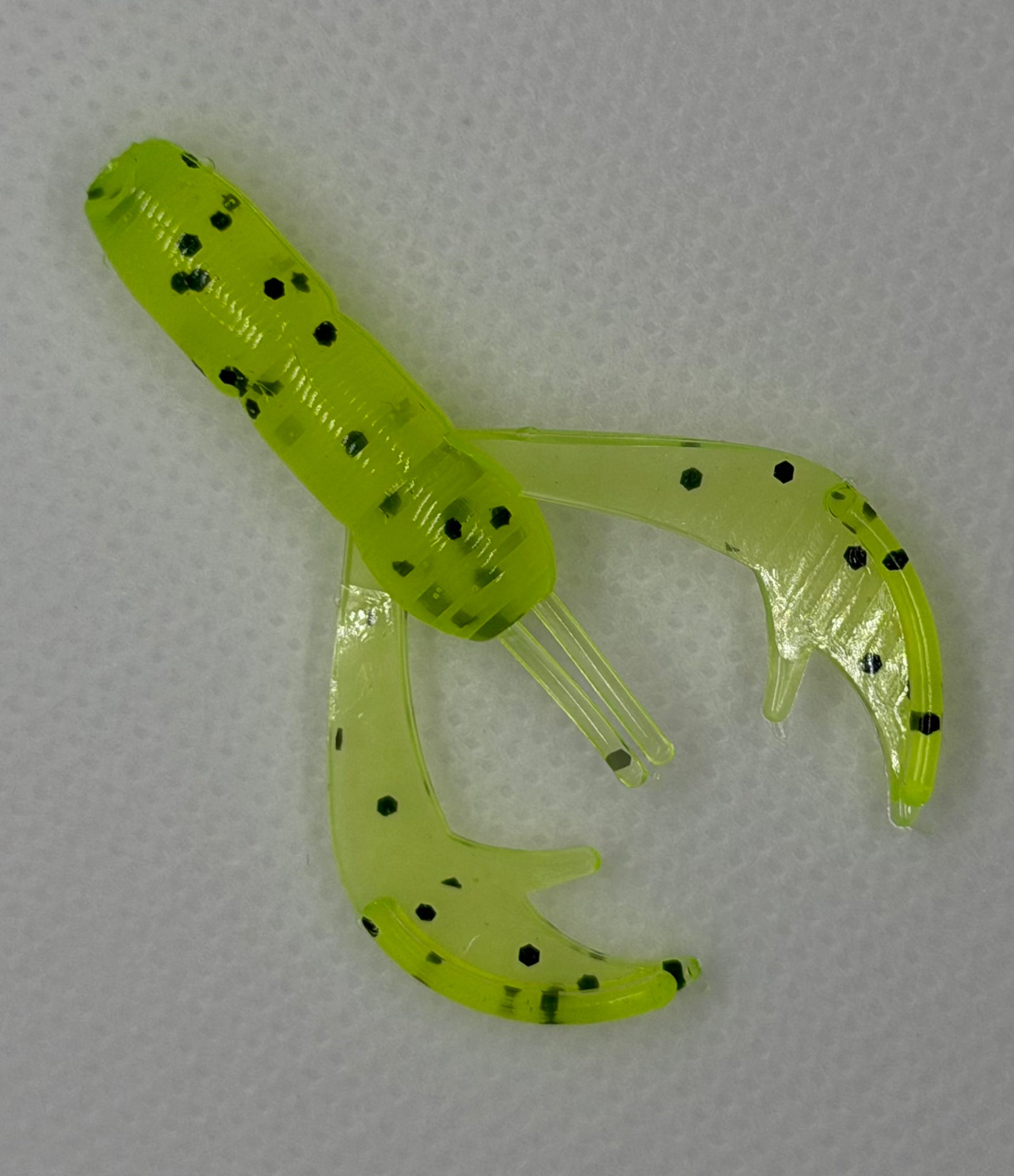 2” Craw - Chartreuse Pepper