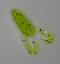 2” Grub - Chartreuse Pepper