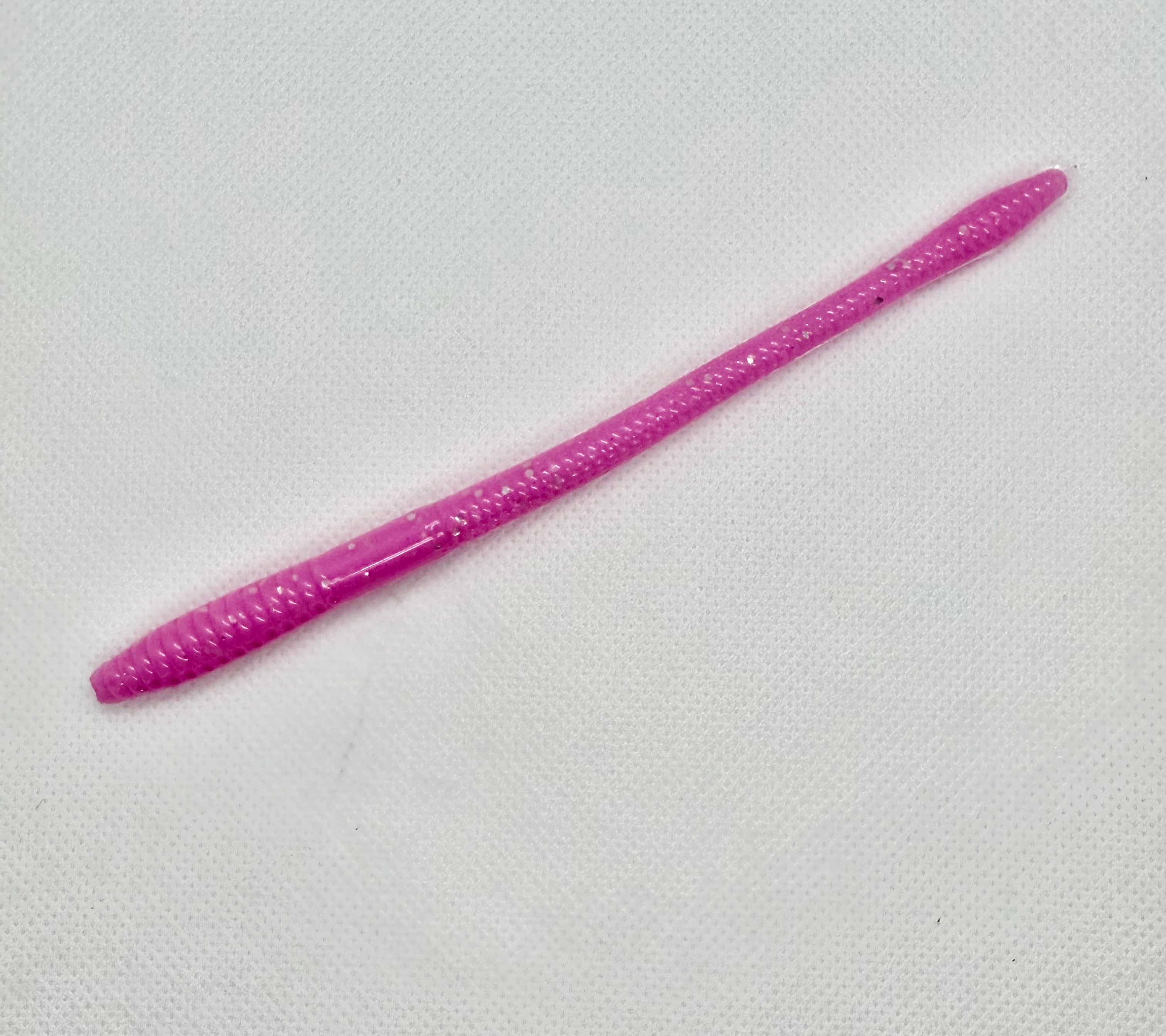 6” Finesse Worm - Bubblegum