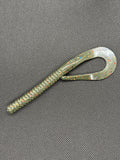 7” Ribbontail Worm - Green Pumpkin Candy