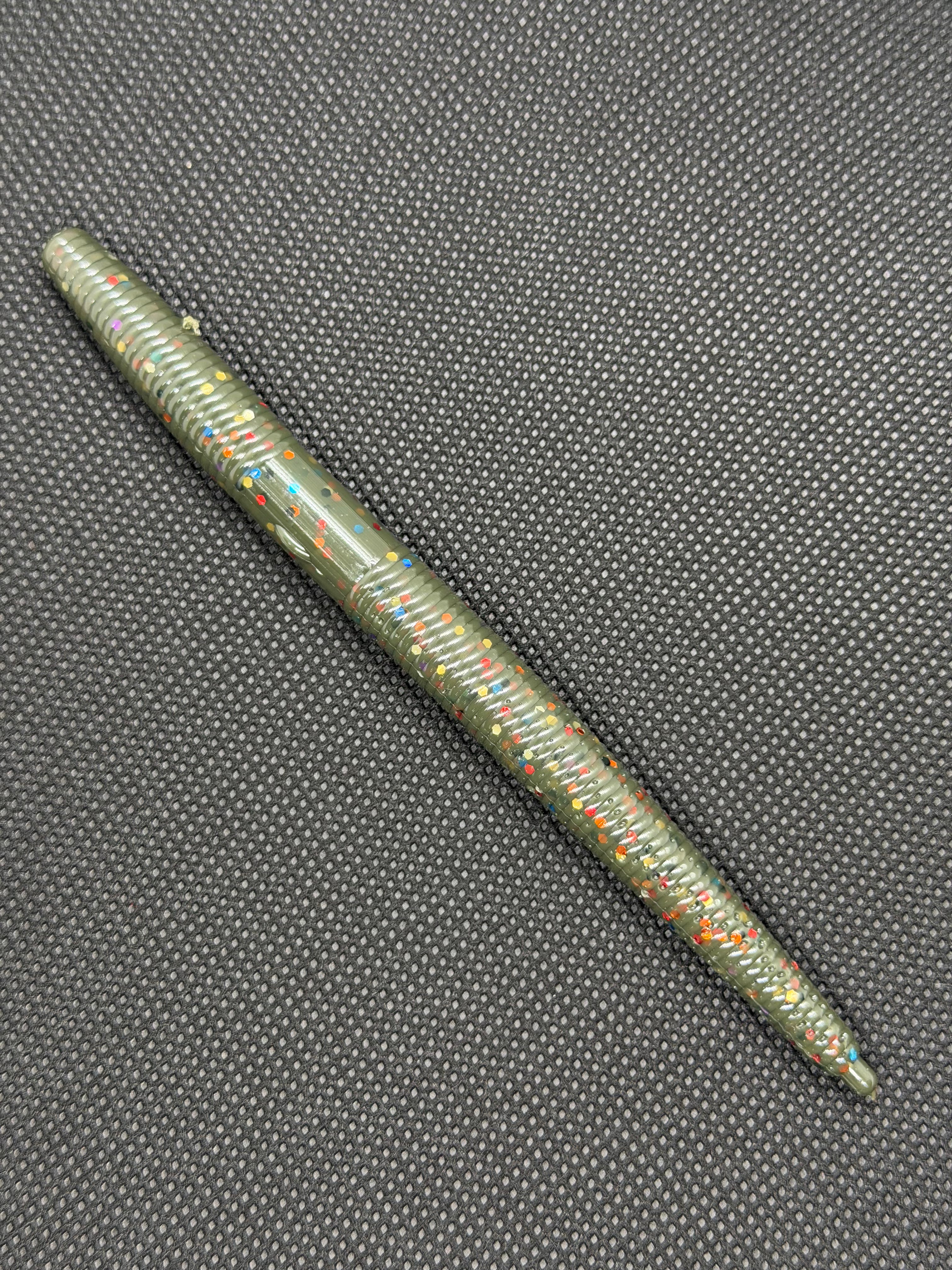 5” Stick Bait - Green Pumpkin Candy