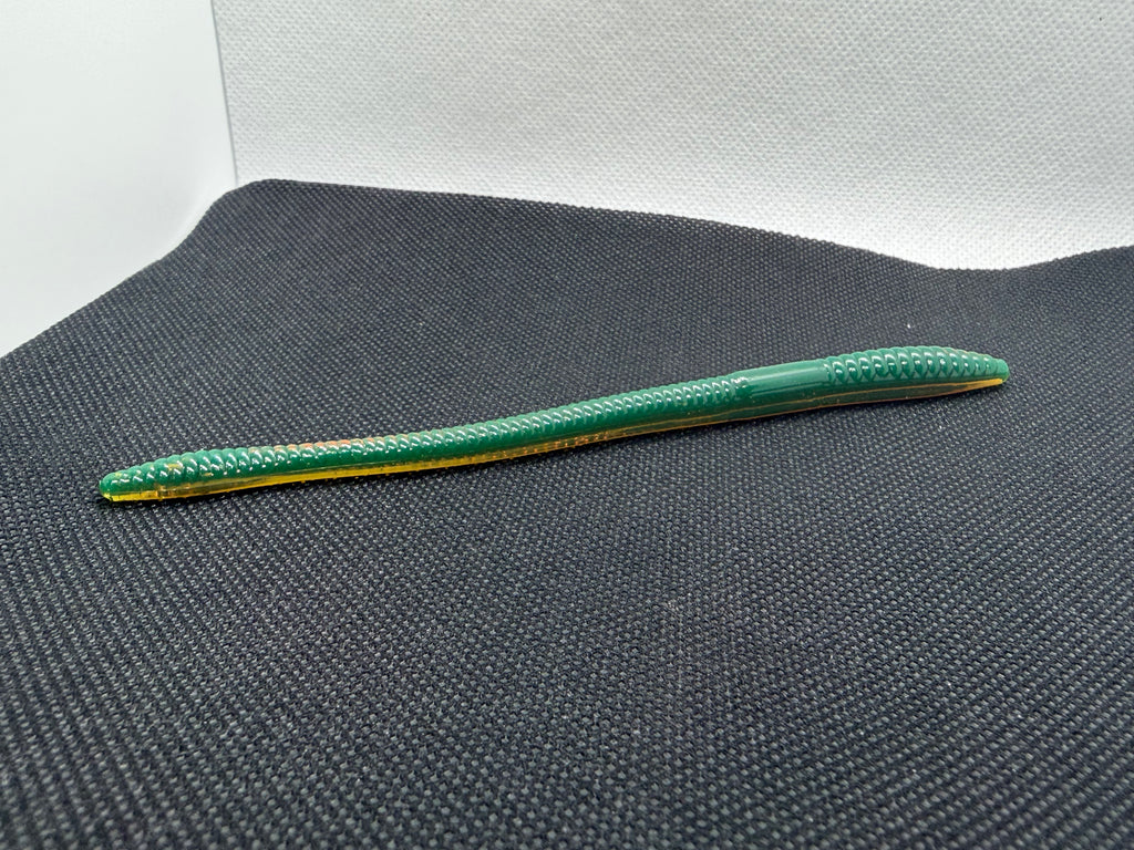 6” Finesse Worm - Motor Oil