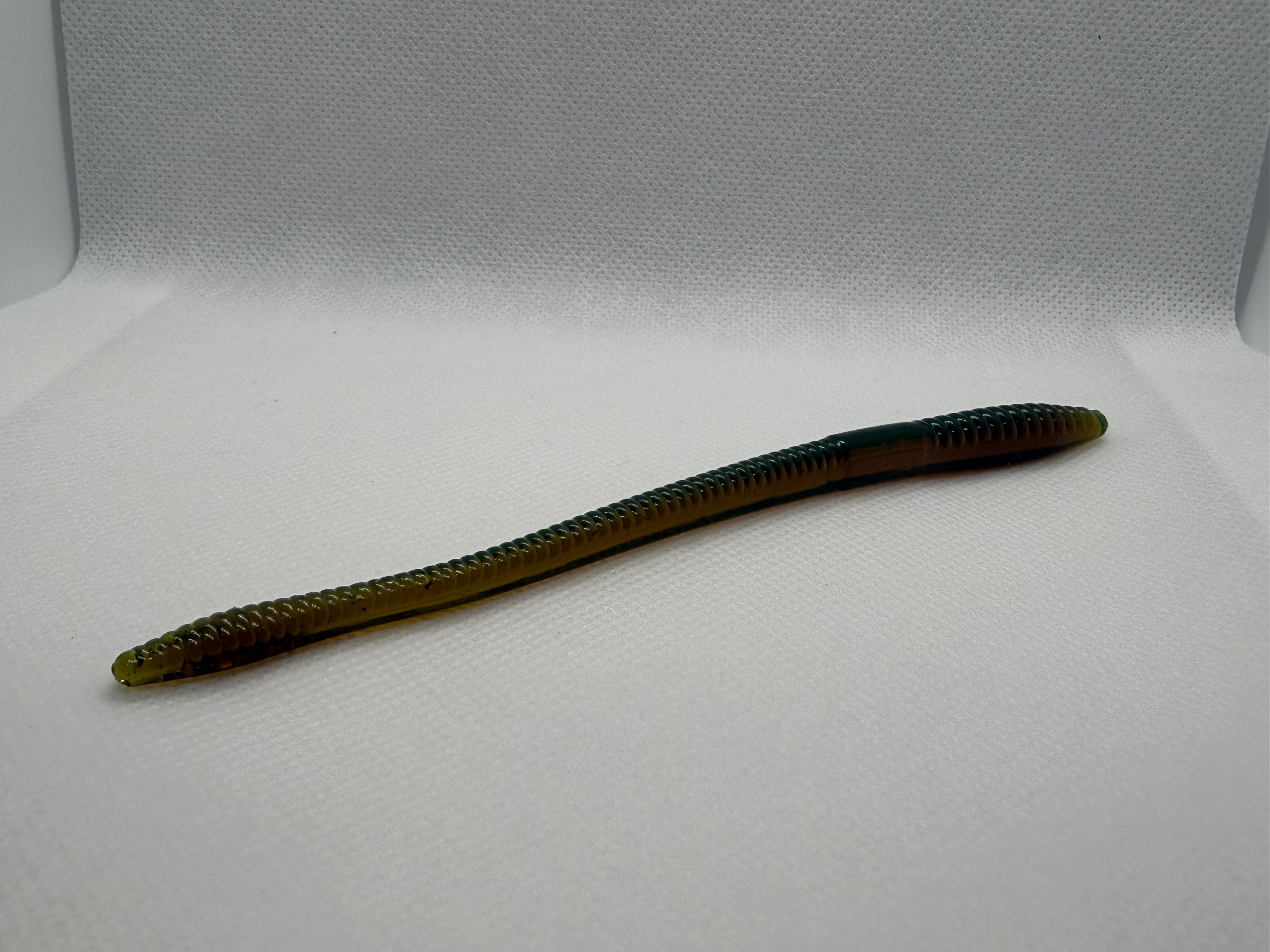 6” Finesse Worm - Motor Oil