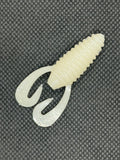 2” Grub - Pearl White