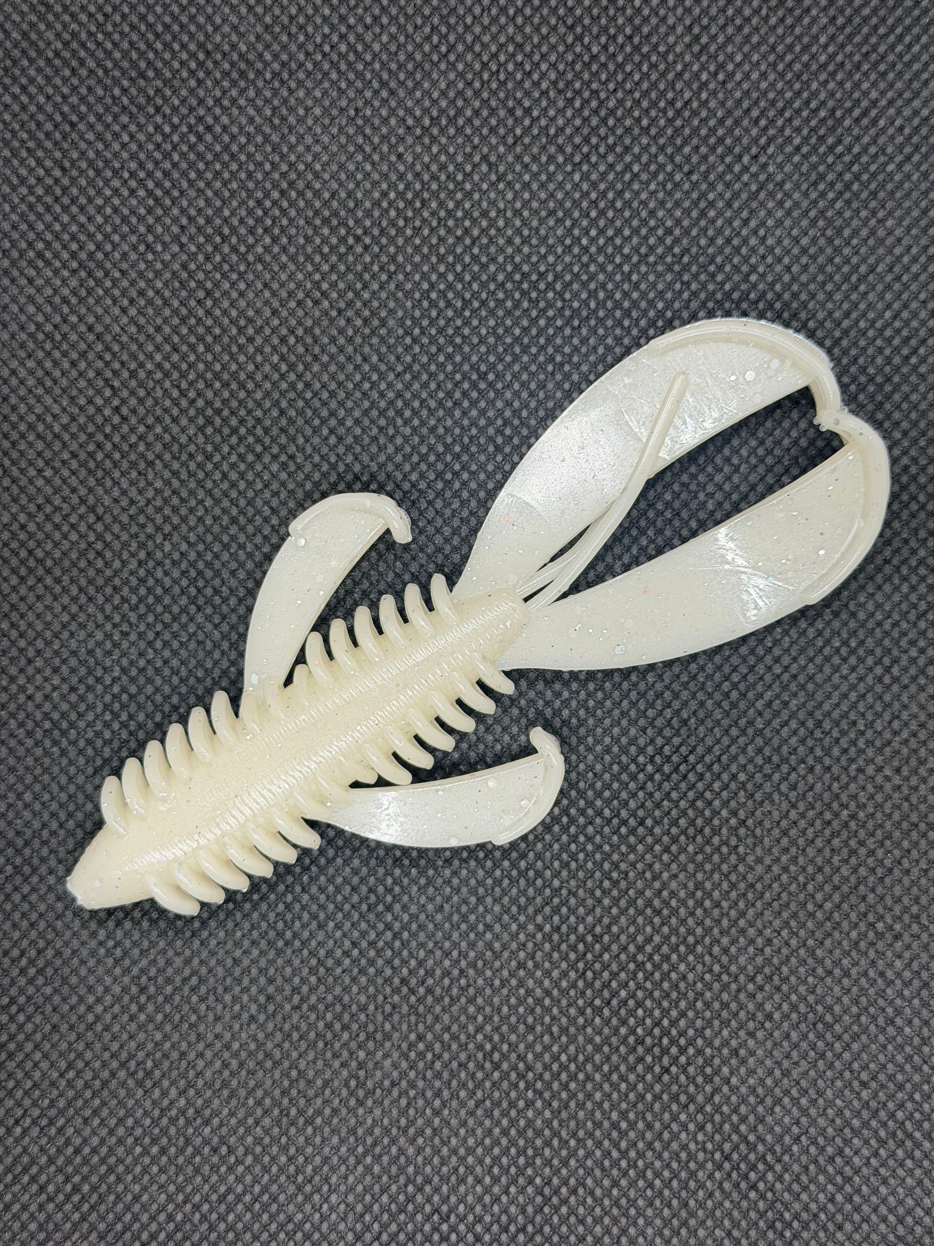 4.25” Big Time Bug - Pearl White