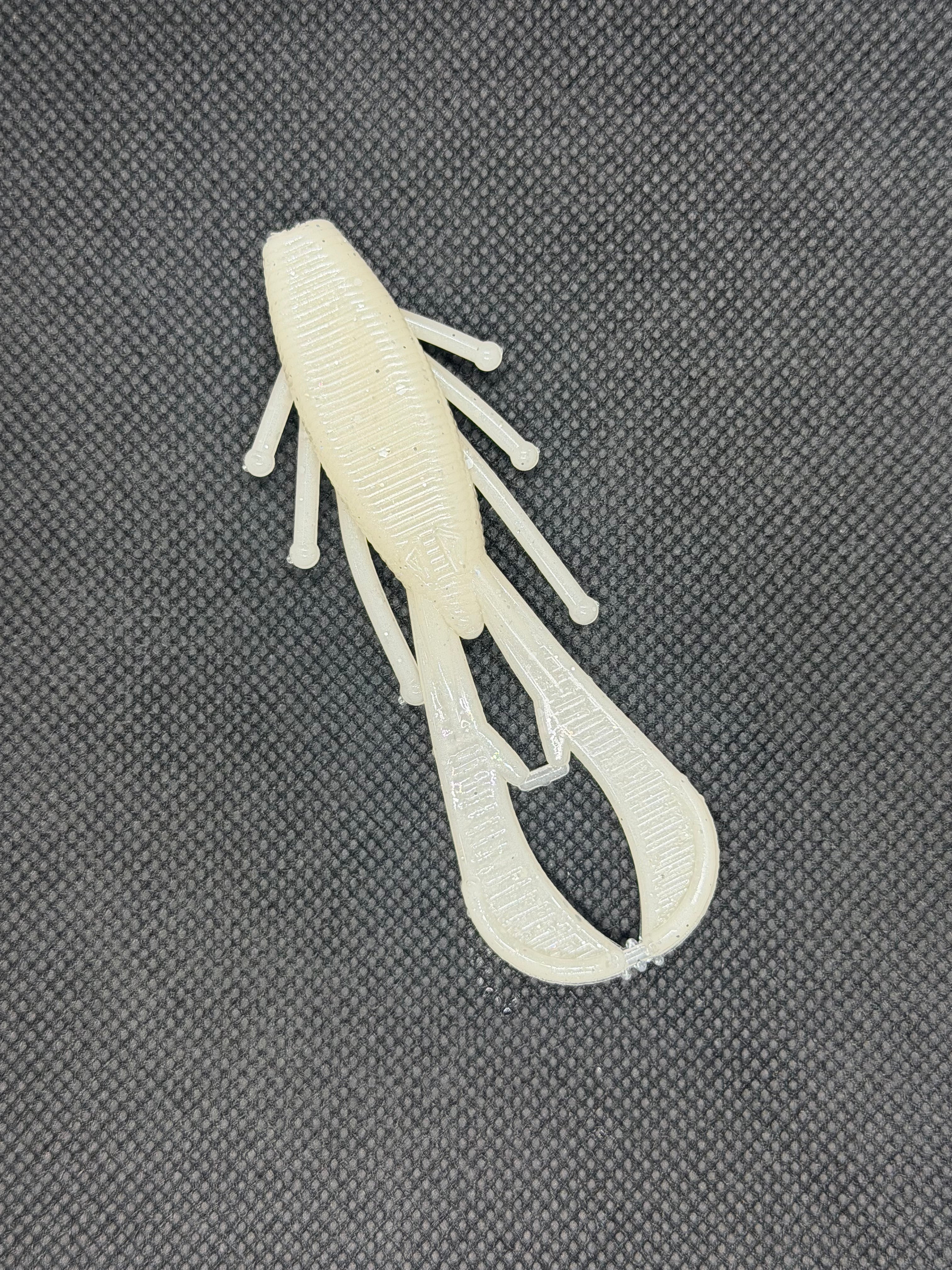 3.5” Crawbug - Pearl White