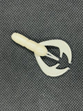 4” Craw - Pearl White