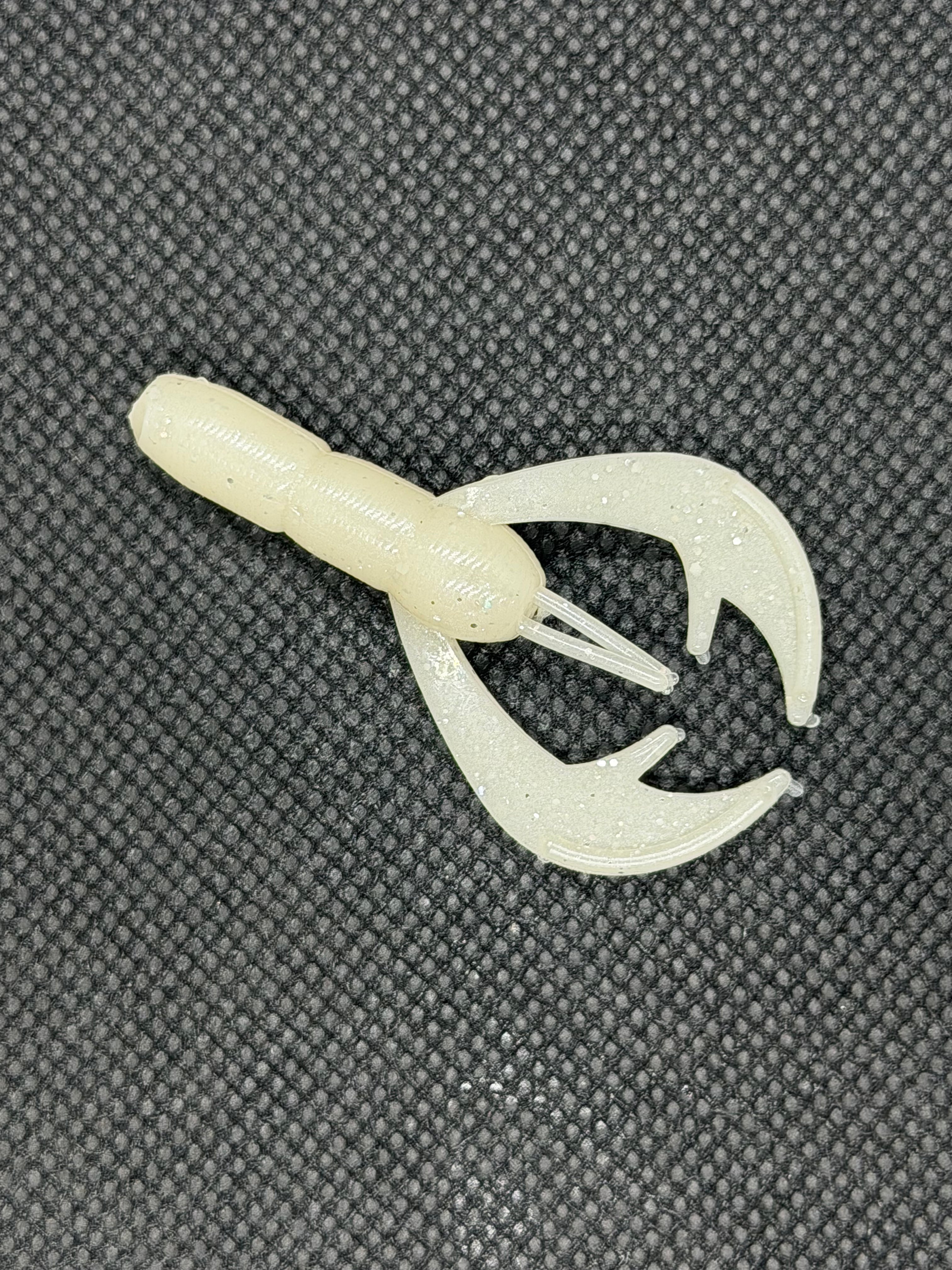 4” Craw - Pearl White